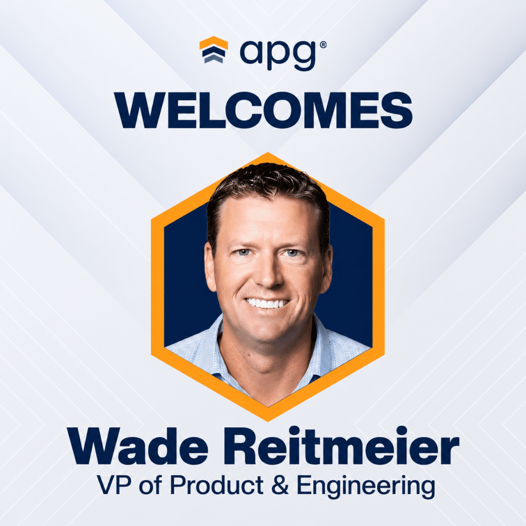 apg Solutions welcomes Wade Reitmeier as Vice President of Product & Engineering