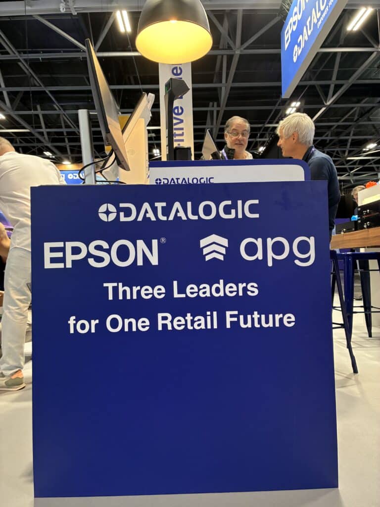 apg Solutions, Datalogic and Epson France at NRF Europe 2026
