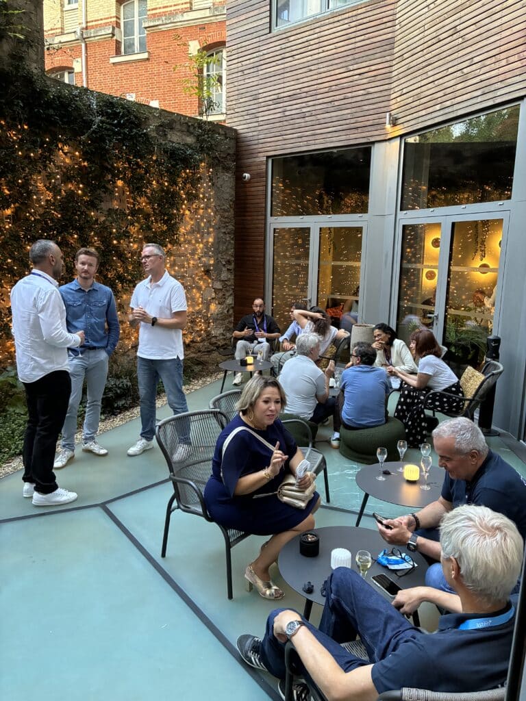 Industry professionals connecting at the NRF Europe 2026 networking event